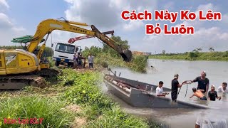 Không Có Thợ Lặng, Thì Chỉ Có Cách Này Mới Lôi Nổi Phà Sắt Chìm Lên Bờ.