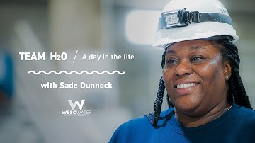 Team H₂O / A day in the life: Sade D. Operations & Maintenance Technician