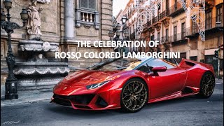 Career Overview Lamborghini Rosso Color video