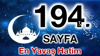 Kuran 194. sayfa / Tevbe Suresi 9. sayfa / yavaş okuyuş 10. cüz 194. sayfa / ok takipli 194. sayfa