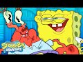 SpongeBob Watches Mr. Krabs' House 👀 | "Knock Knock, Who's There?" | SpongeBob