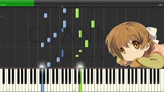 Toki Wo Kizamu Uta - Clannad After Story Opening [Piano Tutorial]