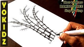 Featured image of post Cartoon Bamboo Tree Drawing Illustration of cartoon panda in the bamboo tree