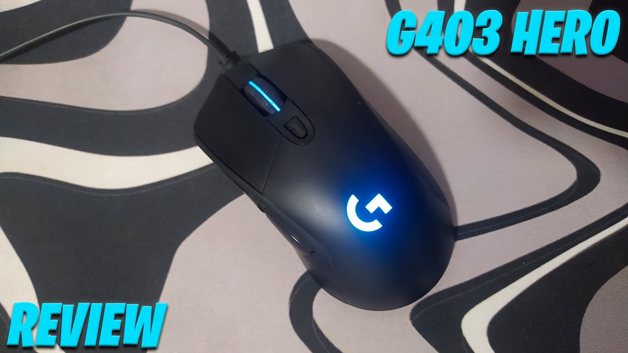 REVIEW LOGITECH G403 HERO - UM DOS MELHORES MOUSES GAMER CUSTO BENEFÍCIO DE 2024?