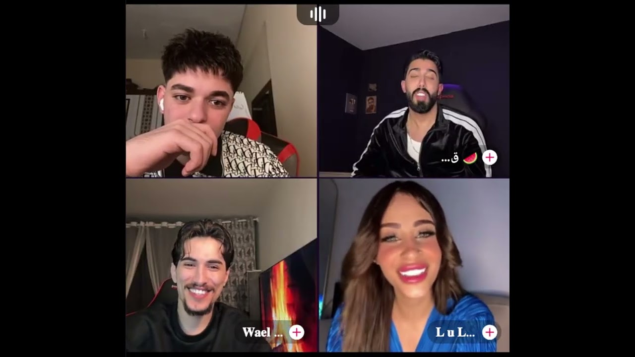 احمد وليد كيست مع طارق ووائل رباعي مع لولو اعتزار لولو واسئلة متبادلة على طريقة قلاجو