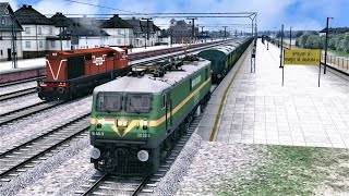 Train Simulator Journey ep.28 - [WAG 9] || LOCO COUPLE WITH GARIB RATH TRAIN AT RAJPURA JUNCTION