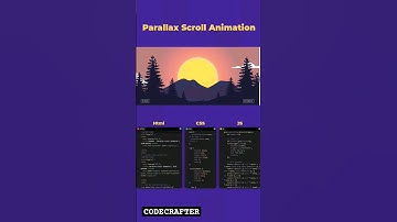 Coding ❤️ | parallax scroll animation | how to start coding #shorts