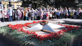 Юные копейчане приняли участие в памятном митинге