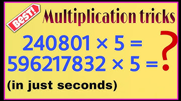 Vedic maths# Multiplication tricks by 5# by G S.Rama Lakshmi
