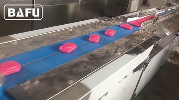 soap packaging machine, soap wrapping machine, soap packing machine, flow wrapper