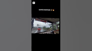 superb overtake MSRTC bus #short #virul