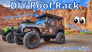 Jeep Wrangler TJ - Custom Overland Roof Rack Build | DIY by Wheelin' with Wally 3,448 views 8 months ago 39 minutes