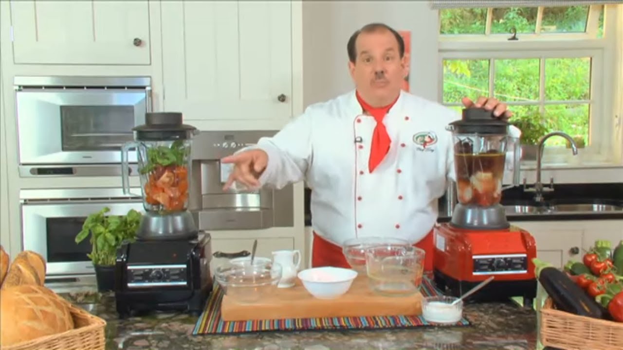 How to Make Sauces and Soups with Chef Tony's Pro Blender | Ideal World -  YouTube