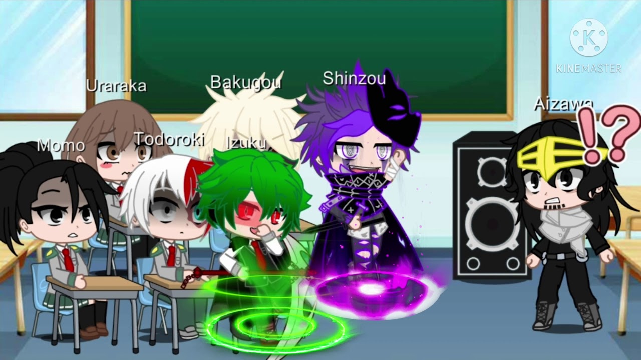 Whoever sings this song is the UA traitor ~Wellerman meme~ gacha club ||boku no hero academia||