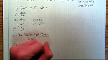Calculus3j Derivative Rules: The tangent function.