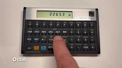 HP16c in HP15c Collector