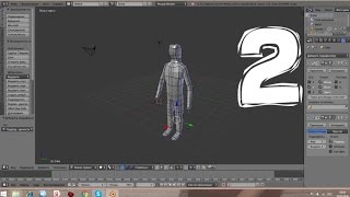 Создание болванки персонажа. Уроки по 3D моделированию в Blender. (Часть 2) Создание болванки персонажа. Уроки по 3D моделированию в Blender. (Часть 2)