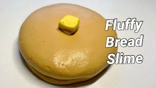How to Make Pancake Bread Slime Tutorial ASMR
