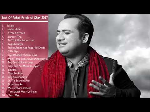 Best of Rahat Fateh Ali Khan  Top 20 Songs  Jukebox 2018