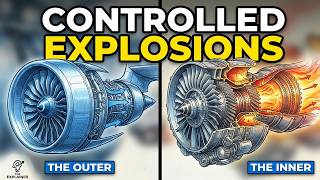 Controlled Explosions: The Anatomy of a Jet Engine 💥