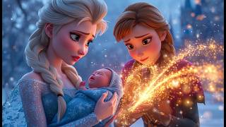 ELSA'S BABY SAVED ANNA... BUT THE MAGIC DISAPPEARED FOREVER 😱 #frozen #elsa #disney #movie