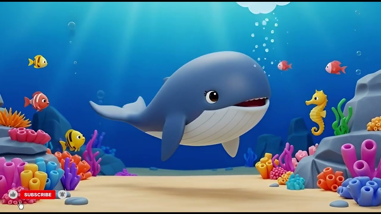 Whale Breathing Boogie | Fun Ocean Animal Song for Toddlers to Sing and Dance