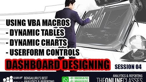 Session 4 - Create Dynamic Reports Using VBA Macros