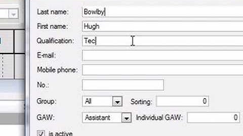 Staff Scheduling Software Quickstart: Add employee