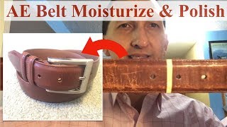 In this video i rejuvenate an old worn thrifted allen edmonds belt and
see if there is a visible difference between treating it with 3
different leather loti...