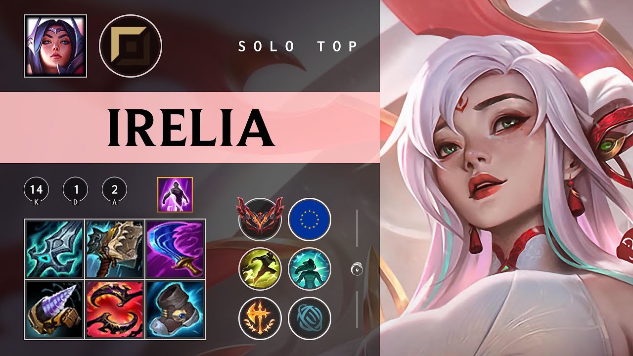 Irelia Top vs Jax - EUW Grandmaster Patch 26.01