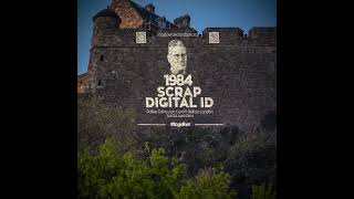 We beamed Scrap Digital ID onto Edinburgh Castle