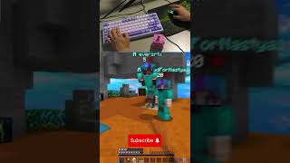 He got cooked #shorts #asmr #minecraft #bedwars