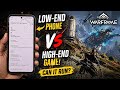 Low-End Phone vs Warframe 💀🔥 | Can It Run or Crash? 😳