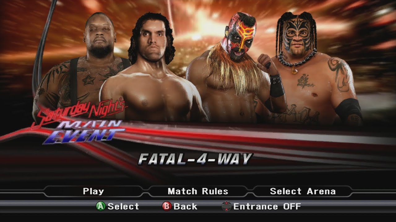 WWE SmackDown vs. Raw 2009 | Khali vs. Boogeyman vs. Big Daddy V vs. Umaga