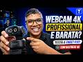 A melhor Webcam 4K custo-benefício com RASTREIO POR IA! Testei a EMEET PIXY