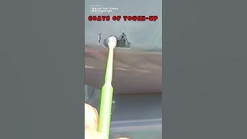 Touch-Up Car Paint With Scratches Happen