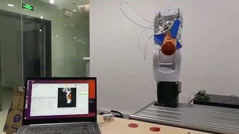 602 Robotic Arm in ROS system Three-finger flexible gripper