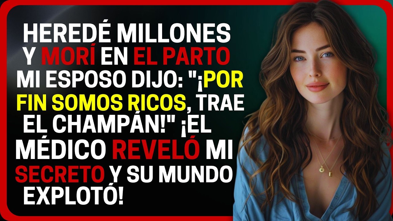 Falleció dando a luz y su marido brindó por ello.. PERO EL MÉDICO SOLTÓ: «SON GEMELOS»Y SU MUNDO SE