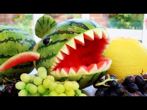 watermelon-creative-food-carving-ideas-for-kids