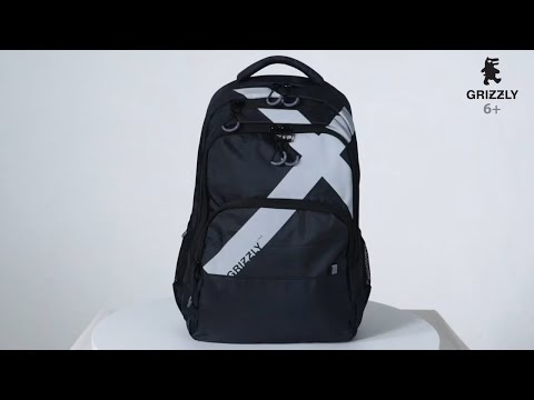Рюкзак для города с перекрестными полосами RU-030-1 от GRIZZLY