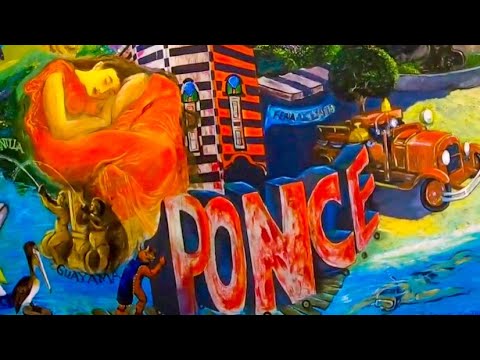 Ponce Mural at Mercedita Airport - Ponce, Puerto Rico