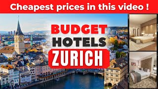 Best Budget Hotels in Zurich | Travel Vlog