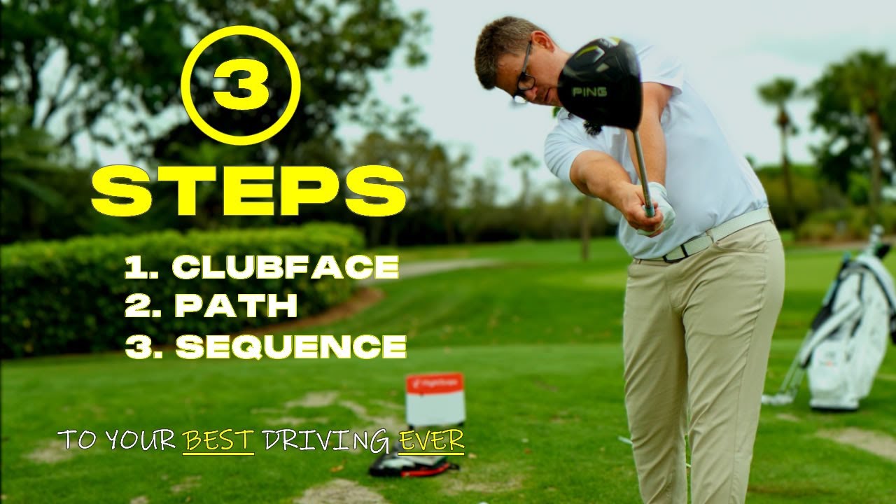 The BEST Drill For Hitting Your Driver Straight. Bye Bye Snap Hooks and