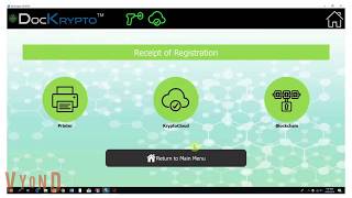 DOCKrypto - physical document registration and verification on the blockchain