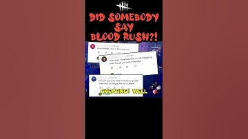 DBD Did Somebody Say Blood Rush?! #dbd #dbdclip #shorts #intothefog #ladyjudged