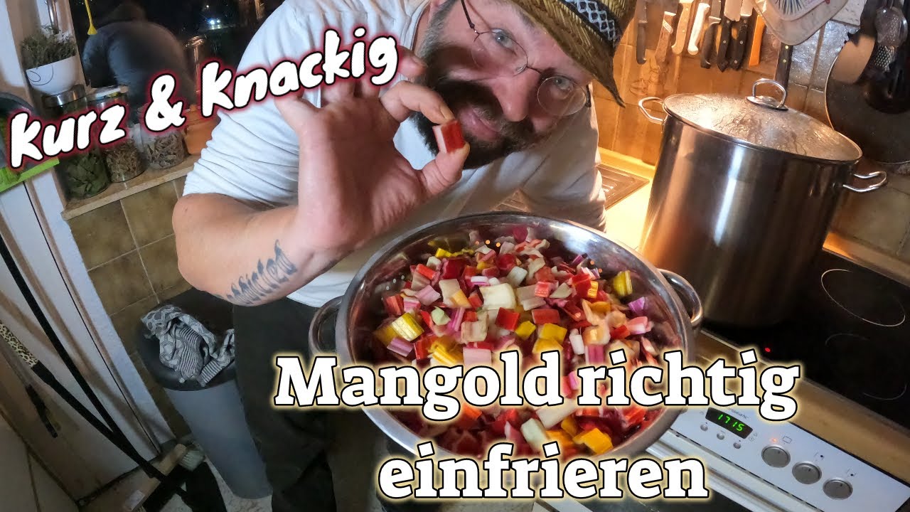 Tipp zum einfrieren von Mangold