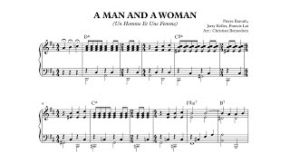 Francis Lai  A Man And A Woman un Homme Et Une Femme  Piano