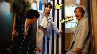 Jungkook making BTS go HAHAHA!!!