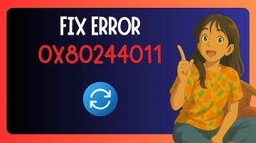 How To FIX "Windows Update Error 0x80244011" - GUIDE
