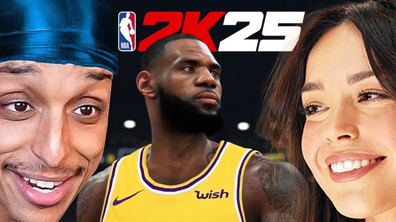Agent00 Teaches Valkyrae NBA 2K!